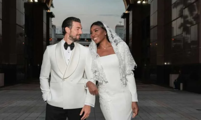 Tennis star Venus Williams gets hitched with Andrea Preti